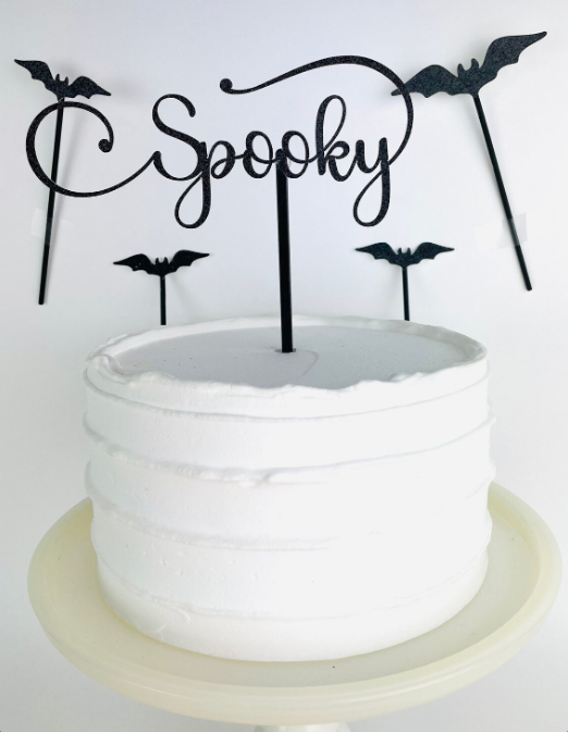 Spooky Halloween Cake Topper