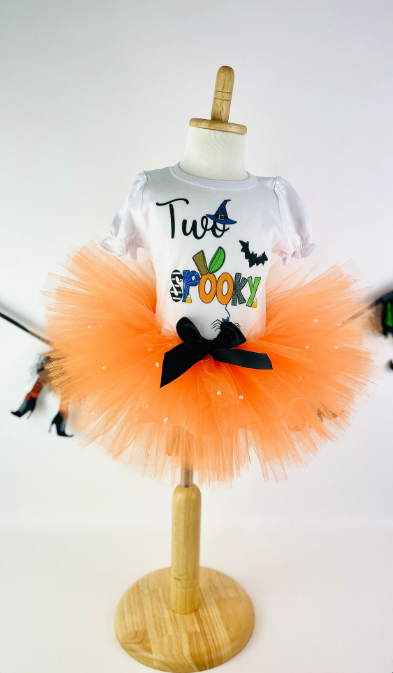 Two Spooky Onesie and Tutu