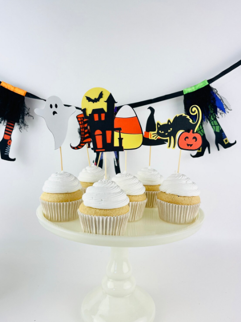 Halloween Cupcake Toppers